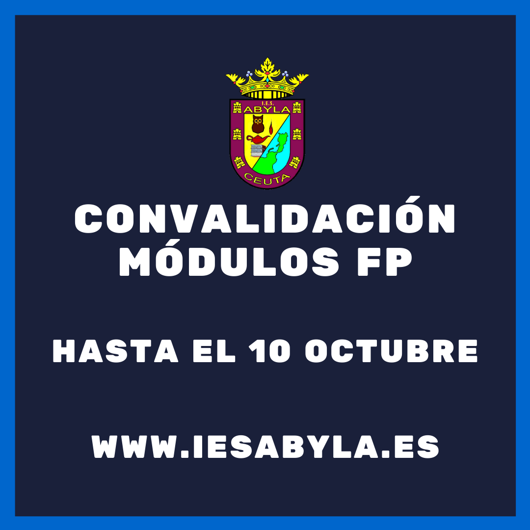 Convalidación Módulos FP