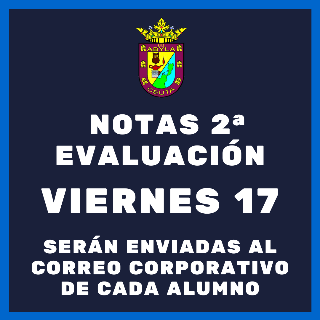 Notas 2 Evaluación
