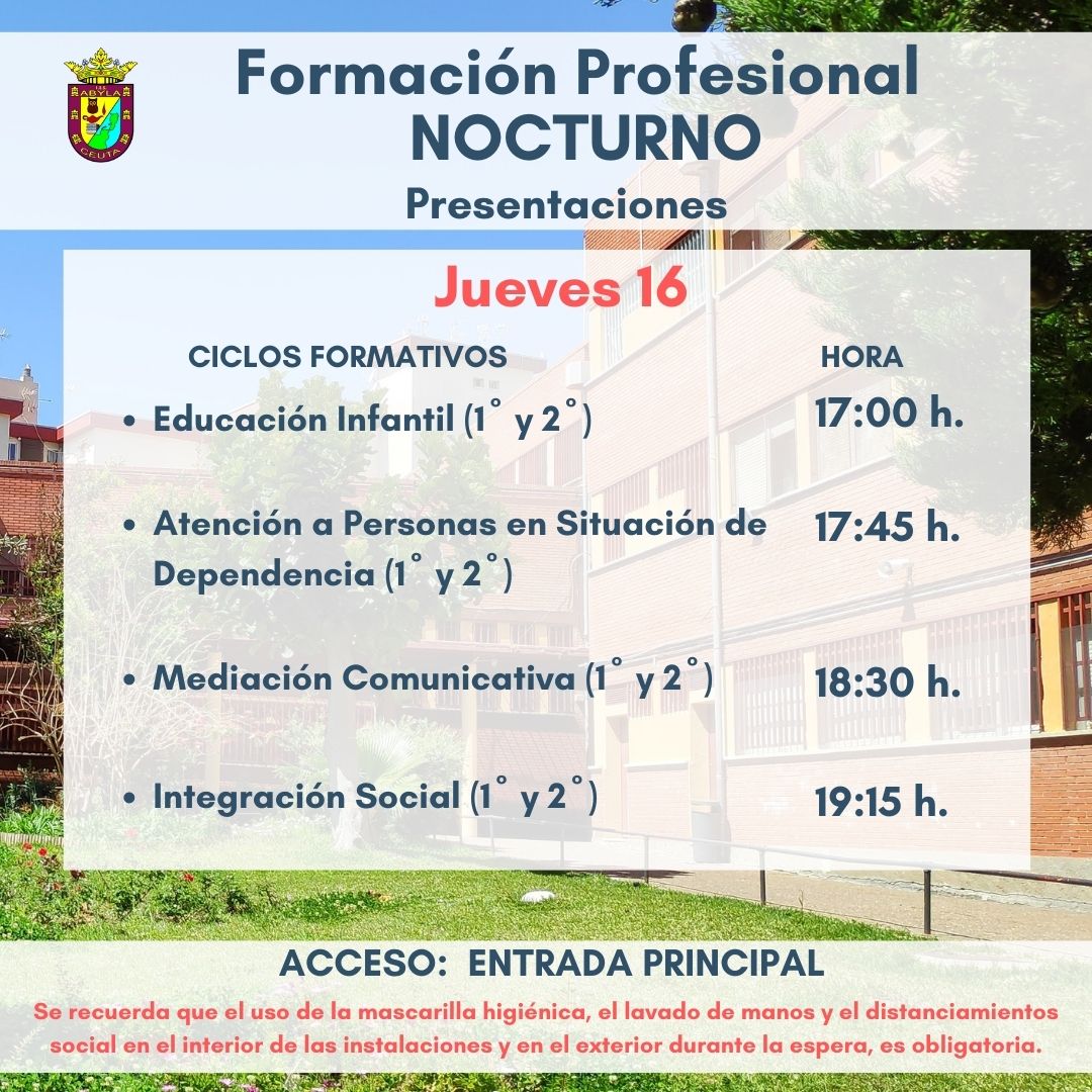 Presentaciones FP NOCTURNO