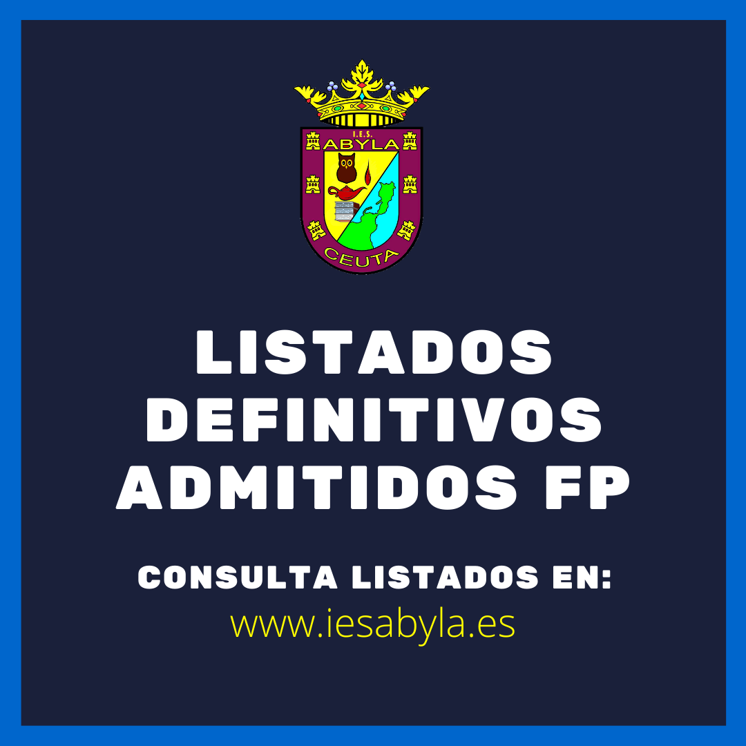 listados definitivos