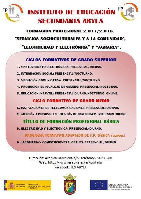 OFERTA ABYLA FP 2017 2018